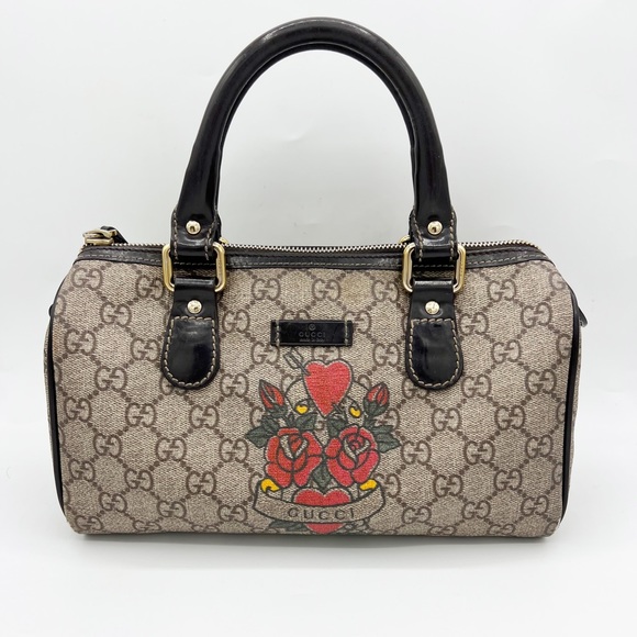 Gucci Handbags - Gucci Limited Edition Authentic Small Heart Tattoo Boston Joy